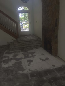 finsh tile removal